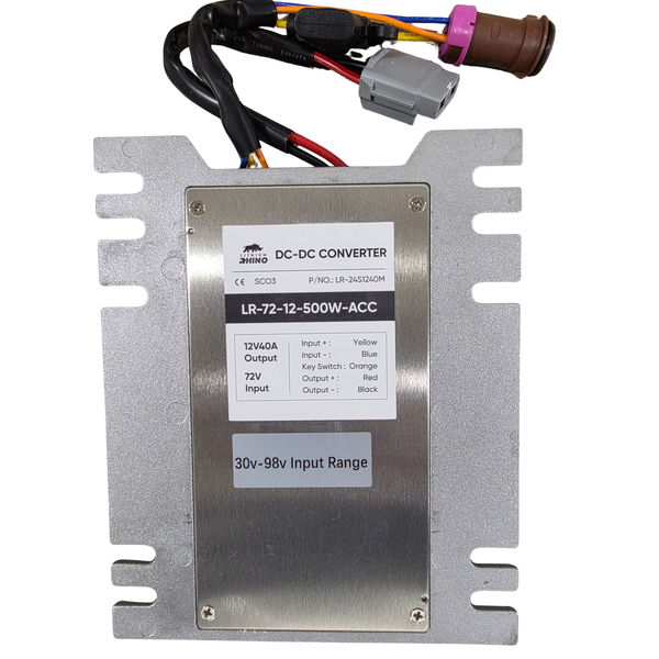 Universal 24V-92V Reducer to 12V - 40A Isolated Reducer with ACC