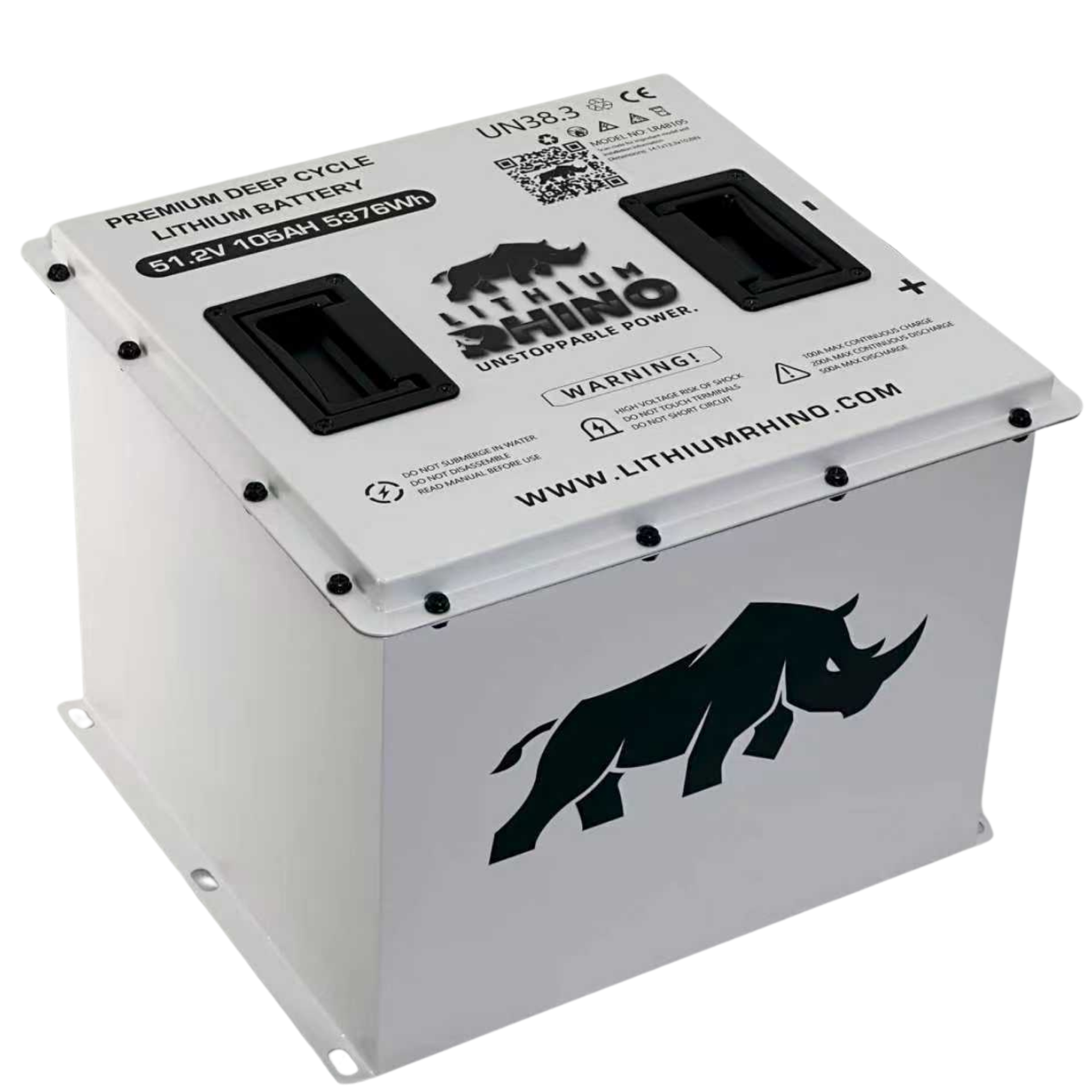 48V 105Ah "CUBE" Lithium Rhino Conversion Kit