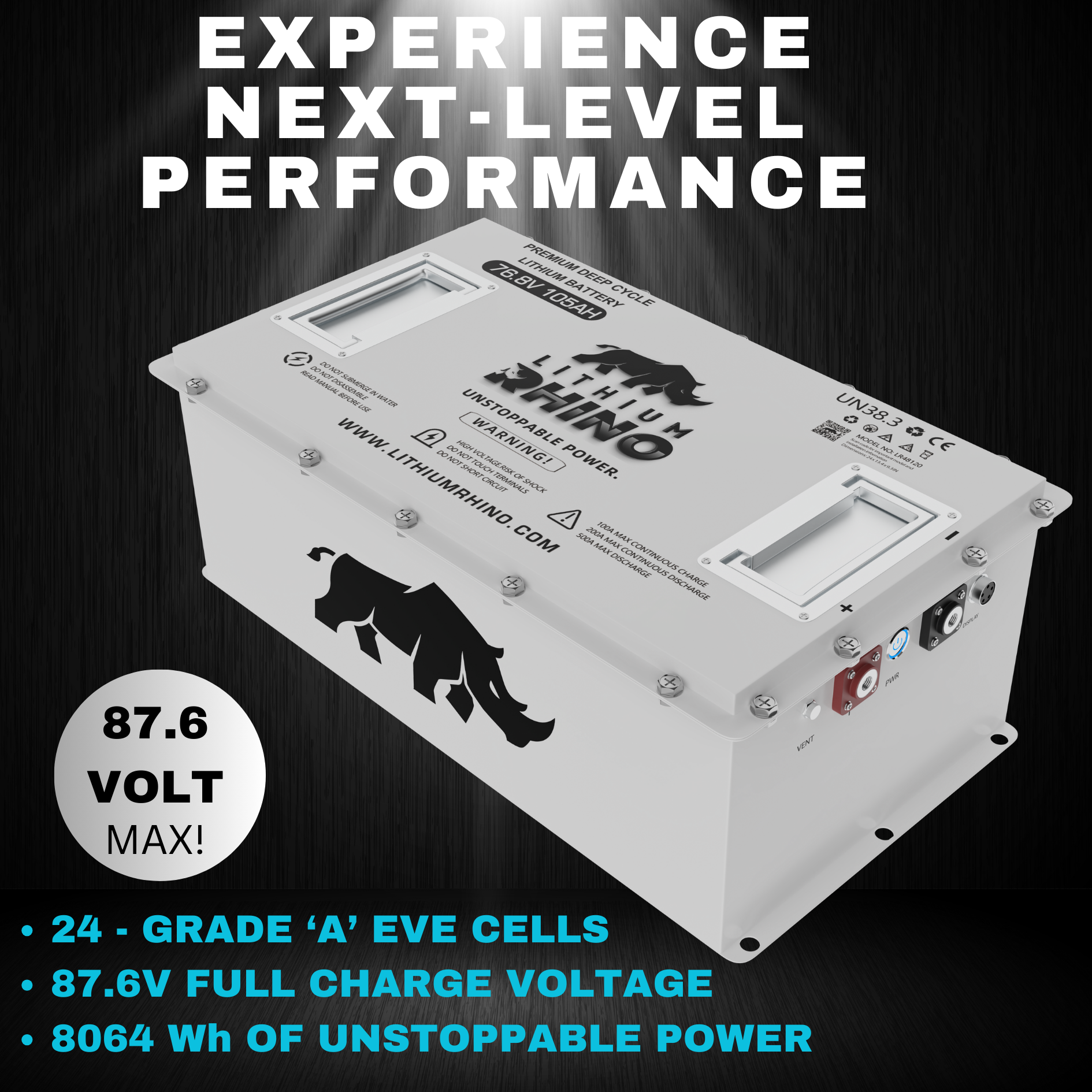 76V 105ah LITHIUM CONVERSION KIT