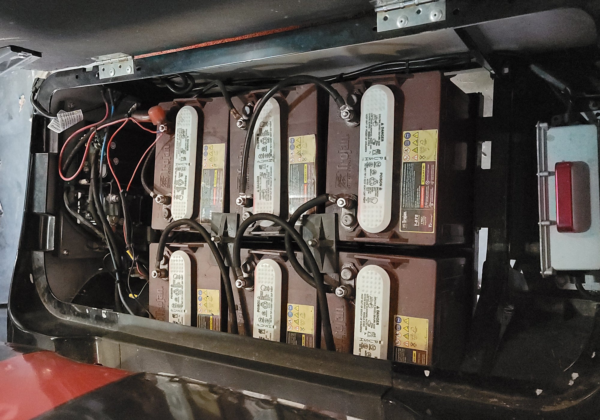 golf cart model fits our lithium rhino battery