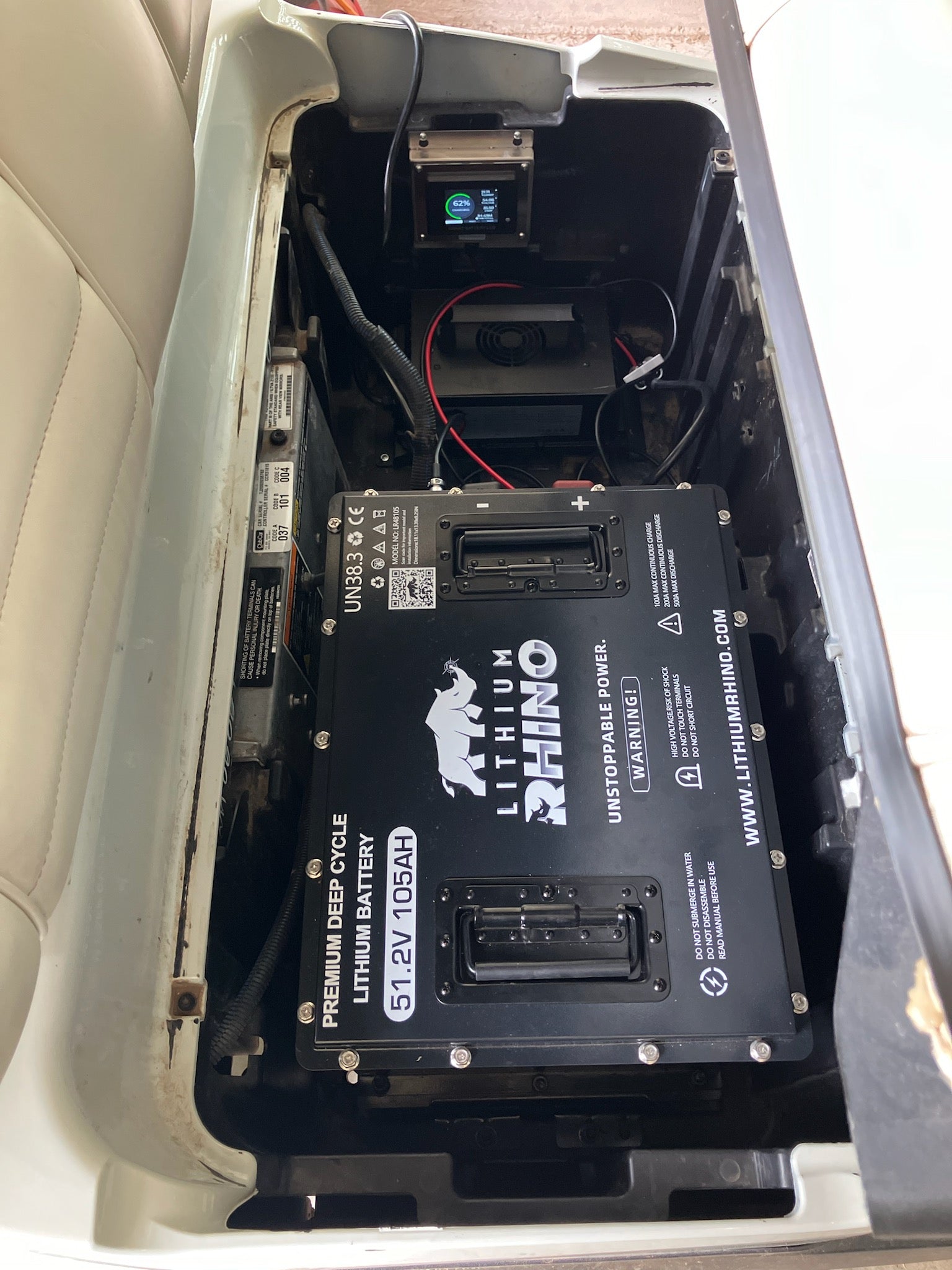 Gary Hensley, TX - 48v 105ah Lithium Rhino Conversion kit review