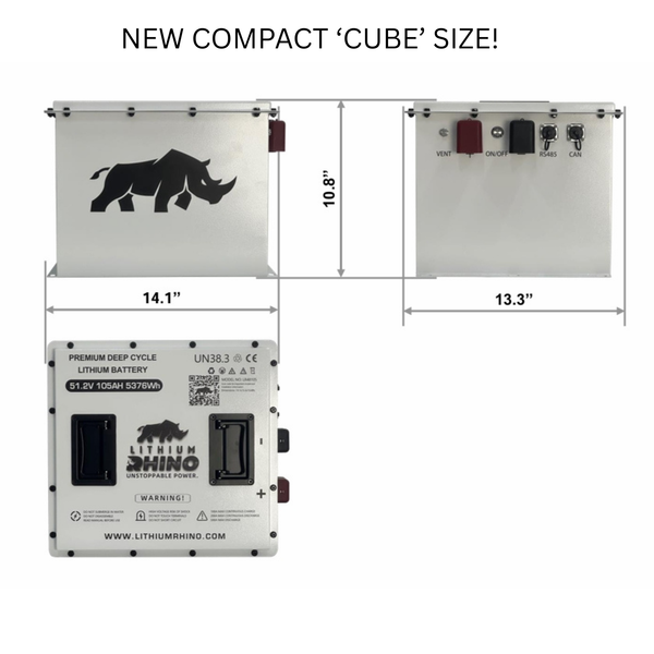 48V 105Ah Lithium Rhino Conversion Kit
