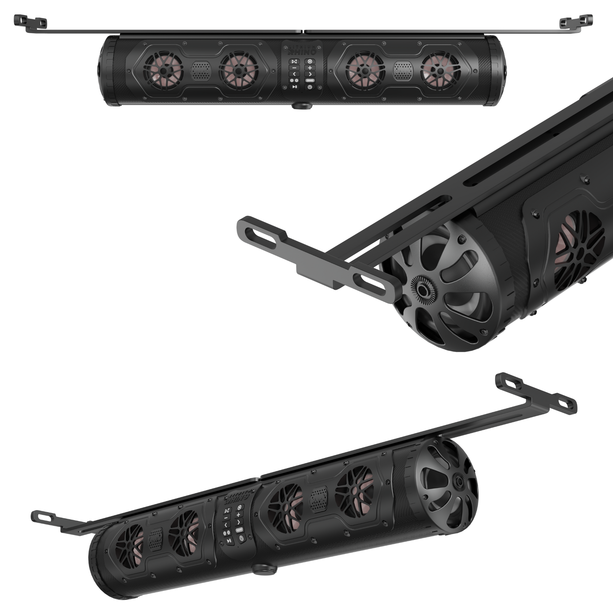 Soundbar "T" Bracket Golf Cart Mount
