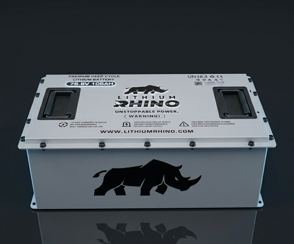 76V 105Ah Lithium Rhino Conversion Kit Self-Heated