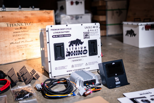 36V 105Ah Lithium Rhino Conversion Kit