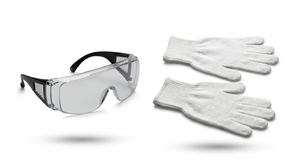 Safety gloves/glasses