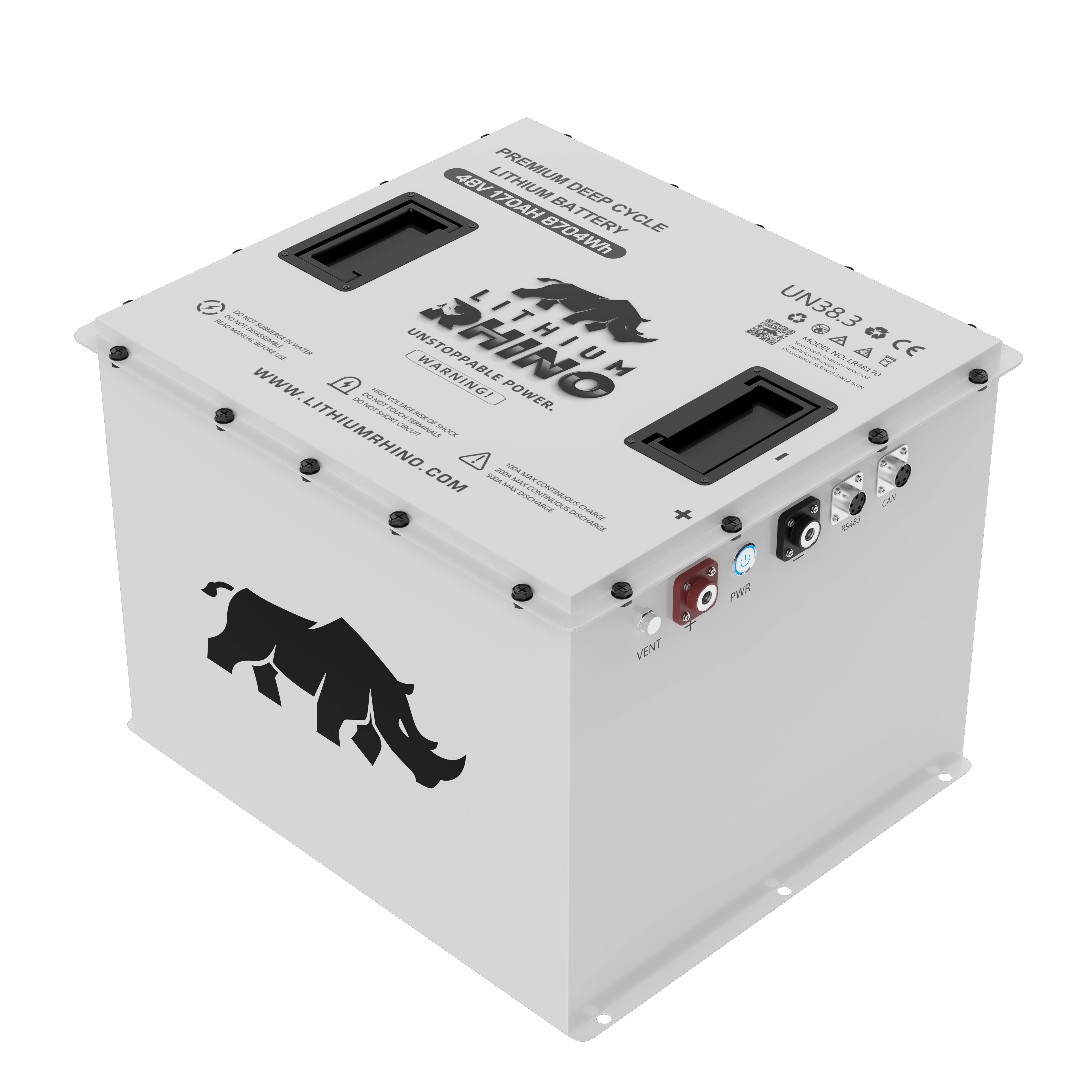 48v 170AH Lithium Rhino 300a BMS Conversion Kit