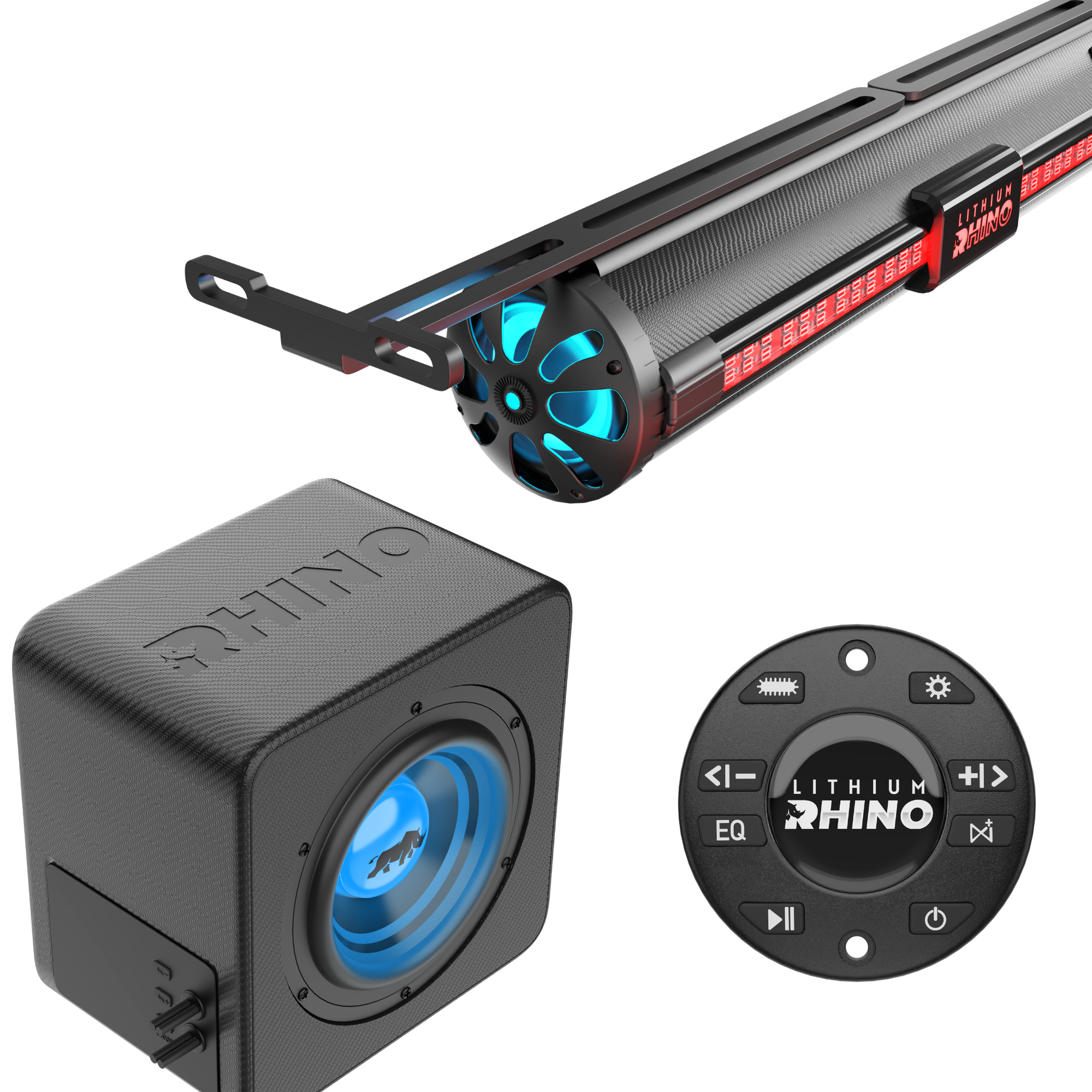 Lithium Rhino-GX700 33" Soundbar W/ T-BRACKET Mount