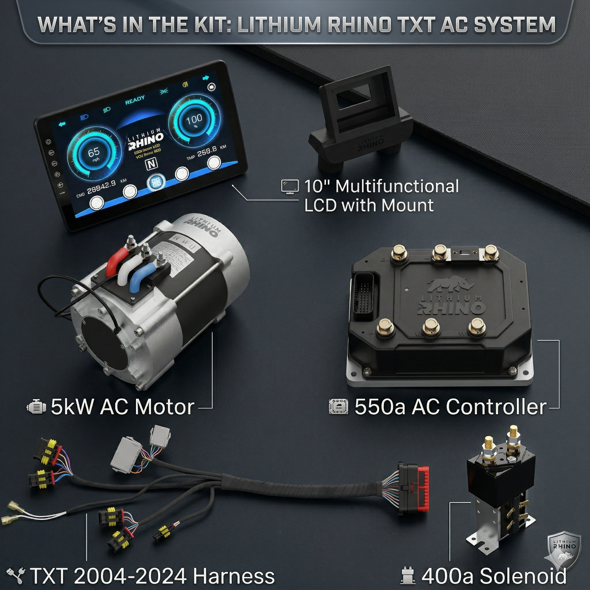 Rhino EZ-GO TXT AC Conversion Kit