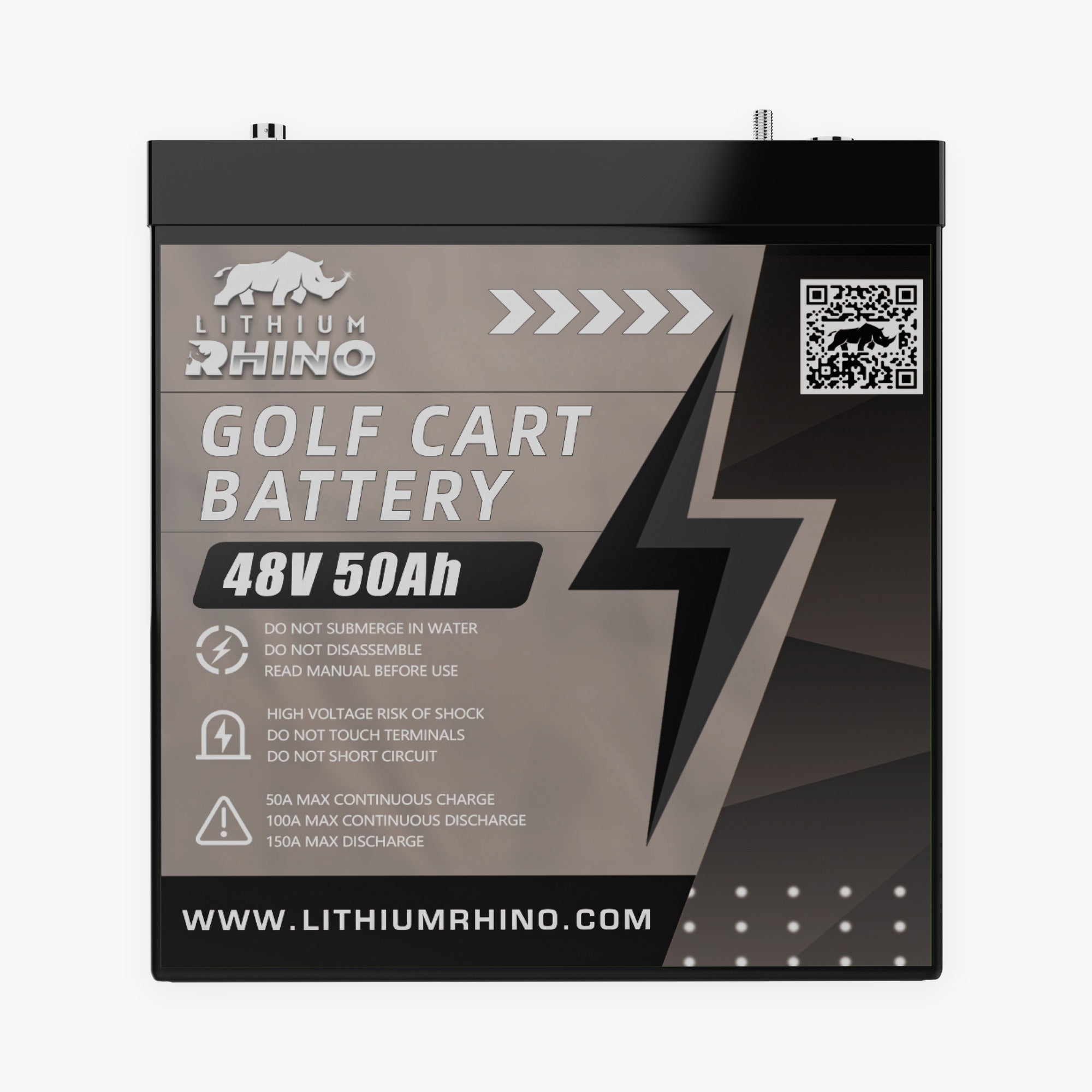 48v-50ah-lithium-rhino-conversion-kit - above-angle
