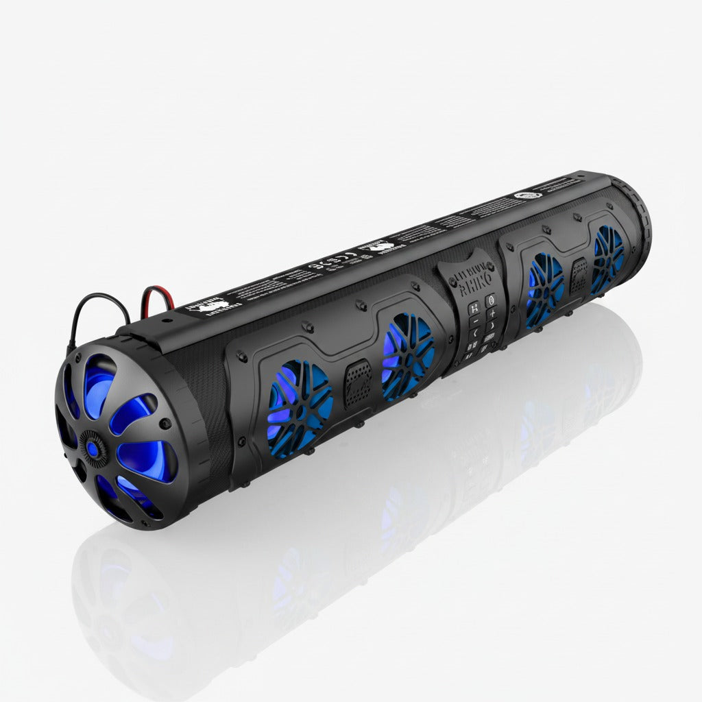 Lithium Rhino GX500 Golf Cart Bluetooth Soundbar with Subwoofer
