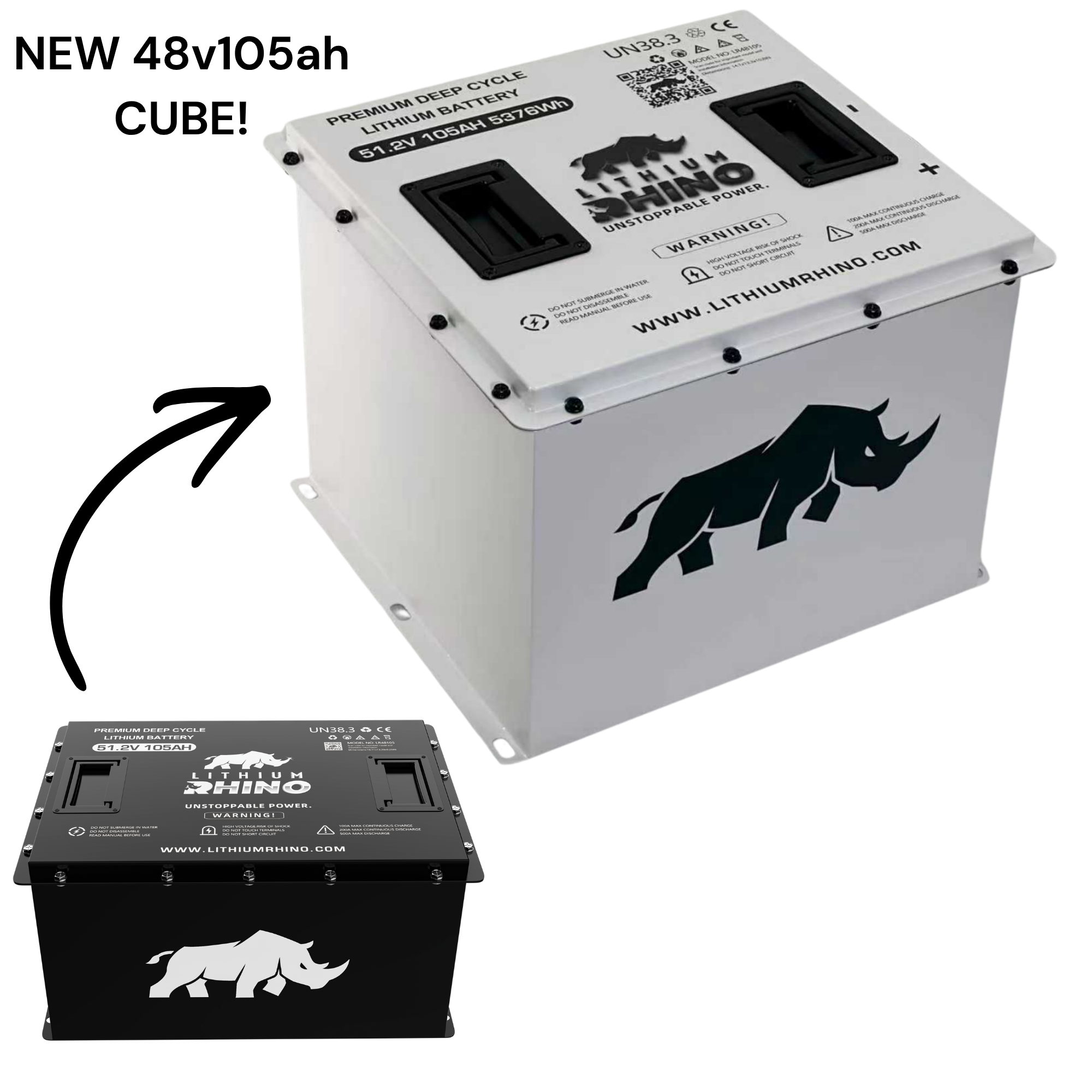 48V 105Ah Lithium Rhino Conversion Kit