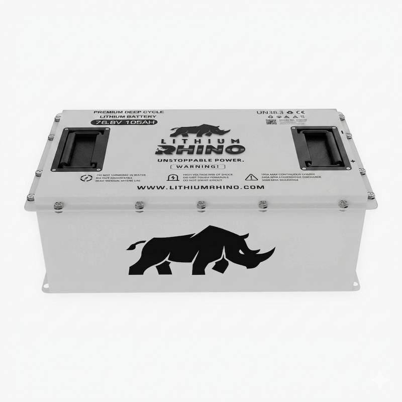 76V 105Ah Lithium Rhino Conversion Kit Self-Heated