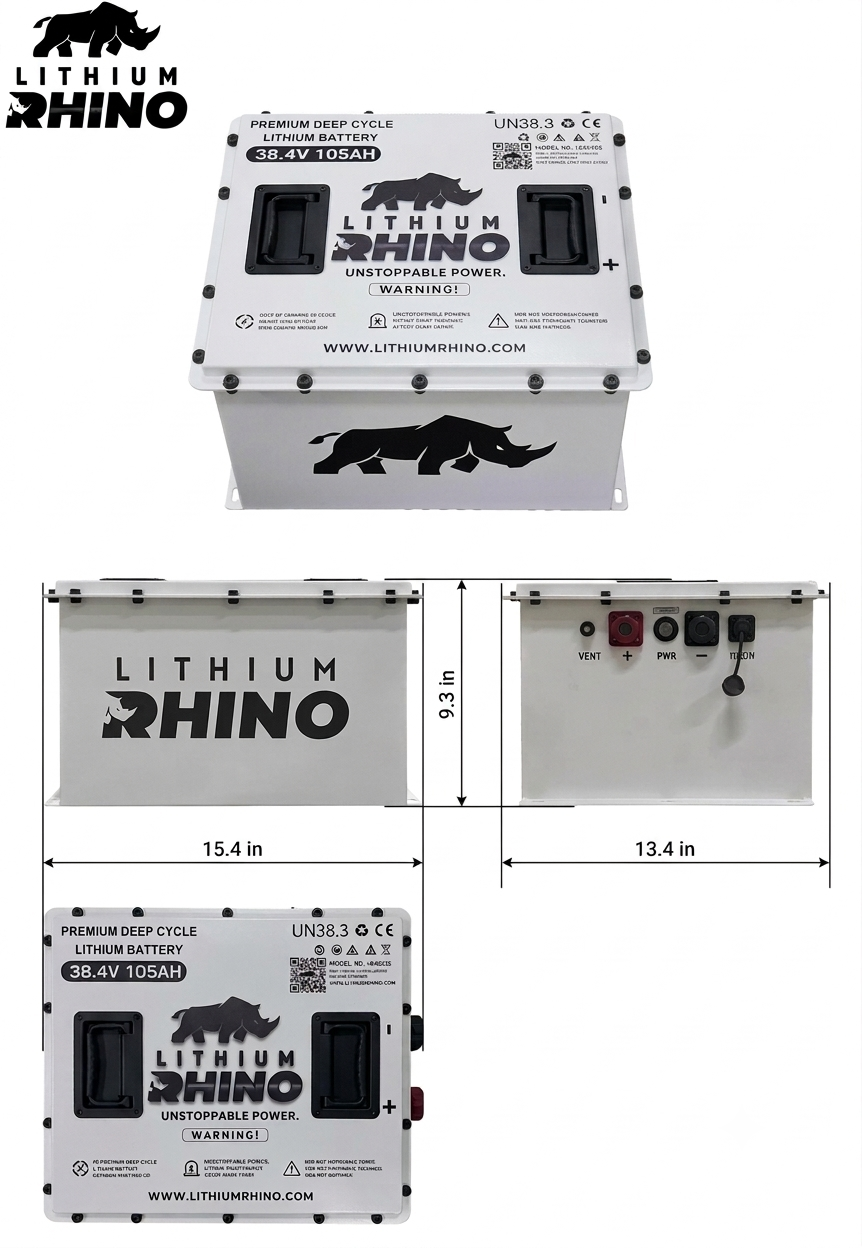 36V 105Ah Lithium Rhino Conversion Kit